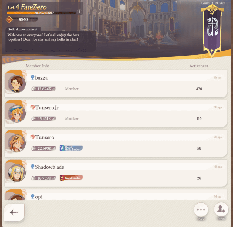 AFK Journey Guild Guide Levels, Challenges, and Store