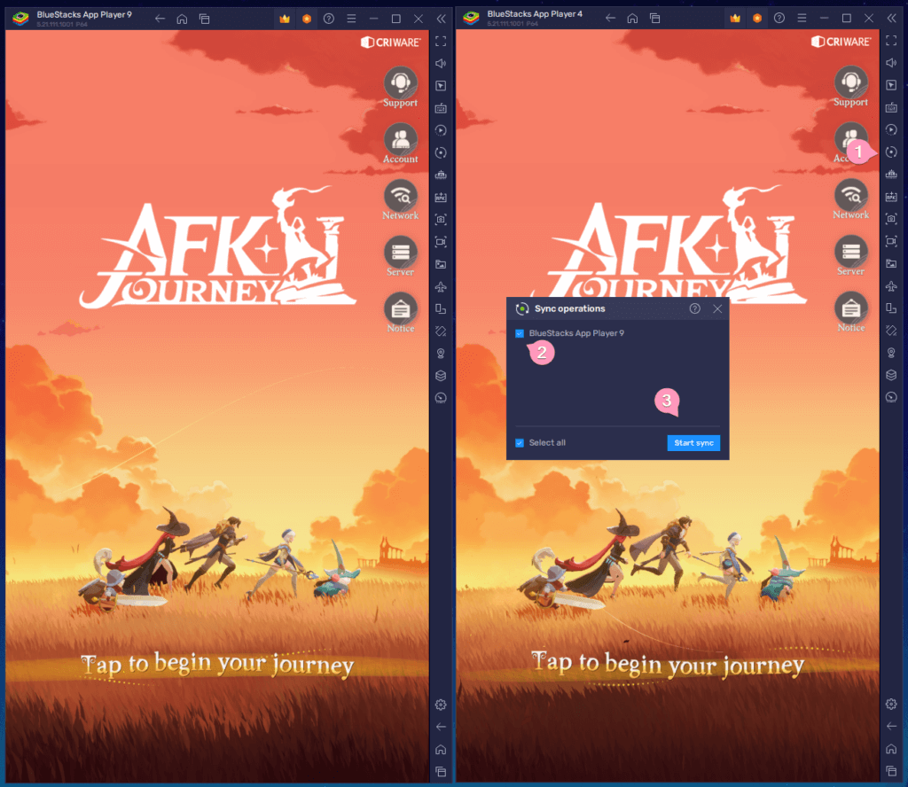 playing multiple afk journey accounts at the same time