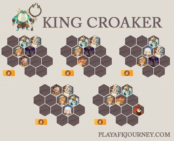 best king croaker teams