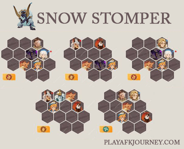 snow stomper teams